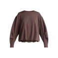 thumbnail image 3 of Avia Women's Knit Bubble Top with Long Sleeves, Sizes XS-XXXL, 3 of 5