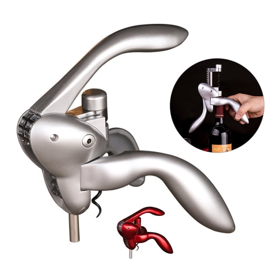 High-End Wine Automatic Bottle Opener Professional Stainless Steel Corkscrew Opener Househole Wine Bottle Opener Kitchen Supplies