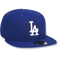 thumbnail image 3 of New Era hats. Baseball caps with the "LA" logo are from the American Major League Baseball. They are often worn as fashion items to match clothing., 3 of 5
