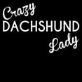 thumbnail image 3 of CafePress - Crazy Dachshund Lady Pajamas - Women's Dark Pajamas, 3 of 4