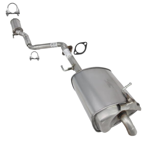 Northeastern Exhaust | Stainless Steel Resonator & Muffler Kit Fits 2014-2017 Hyundai Elantra GT 2.0L