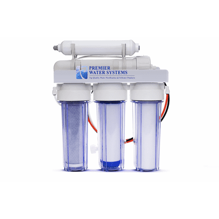 

Premier 5 Stage Reverse Osmosis/Deionization (RO/DI) - Aquarium Reef Water Filter System 50 GPD