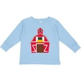 thumbnail image 3 of Inktastic Farming Large Red Barn with Hay Boys or Girls Long Sleeve Toddler T-Shirt, 3 of 5