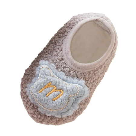 

TSADFHJI Fall Boy Sneakers Size 3 Wide Girl Sneakers Size 4 Baby Shoes Fashion Cartoon Soft Bottom Baby Floor Socks Easy to Crawl Baby Warm Floor Socks 6-12 Months