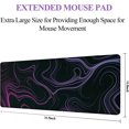 thumbnail image 4 of XXL Mouse Pad Extended Gaming Mousepad Large 31.06" x 11.8" Desk Pad Keyboard Mat with Non-Slip Base Stitched Edge for Home Office Gaming Work, 4 of 5