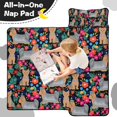 thumbnail image 4 of Yorkie Dog and Flower Florals Toddler Nap Mats for Kids Preschool,Sleeping Mat Bag or Kids,Toddler Sleeping Bag,Toddler Nap Mat or Daycare, 4 of 6