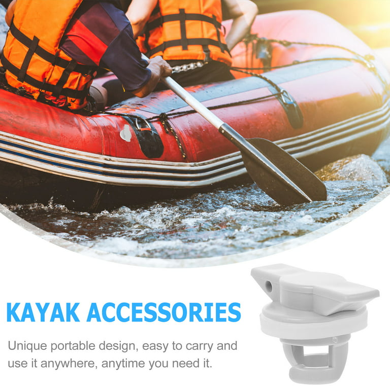 4Pcs Inflatable Kayak Plug Canoe Valves Plug Inflatable Boat Air Plug Inflatable  Kayak Supplies 