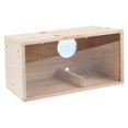 thumbnail image 3 of CarpNettore Wooden Bird House Bluebird House Breeding Rustic DIY Paintable Chickadee Box for Right Opening, 3 of 8