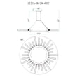 thumbnail image 2 of CWI Lighting 28 Light Chandelier with Satin Gold finish, 2 of 2