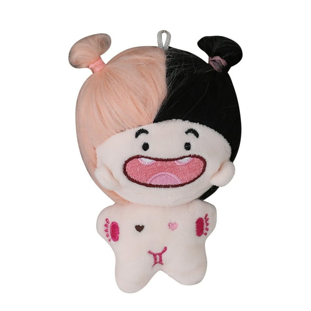 Puntoco Muñeco De Algodón Sin Dientes Colgante Muñeco De Peluche Mochila Colgante Pequeño Regalo C, Decoración Del Hogar