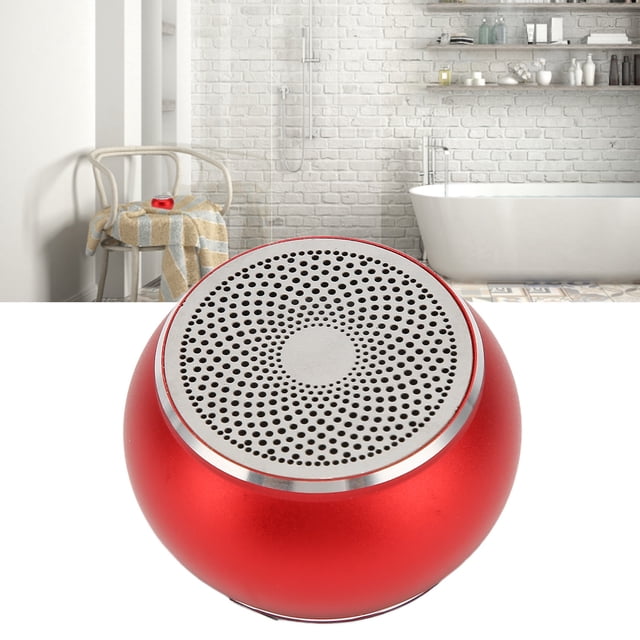 Mini Altavoz Inalámbrico, Altavoz Bluetooth Aleación De Aluminio Sensible Conexión Automática Multifuncional IP67 Radiador De Graves Bajos A Prueba De Agua Para Bicicleta Para