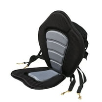 Seamander Weather Resistant Storage Watercraft Seats & Thwarts, Black/Grey, 15.50" x 12.20" x 18"
