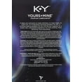 thumbnail image 3 of Lubricant for Him and Her K-Y Yours & Mine Couples Lubricant 3 oz  (Pack of 2), 3 of 3