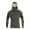Yellow_007, variant on Domuza Men's Hooded UPF Rash Guard Long Sleeve Quick Dry Lightweight Cooling Sun Protection Fishing Shirt with Face Mask Pink 2XL