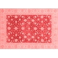 thumbnail image 1 of Ahgly Company Machine Washable Indoor Rectangle Oriental Red Traditional Area Rugs, 2' x 3', 1 of 4