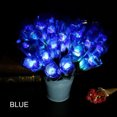 thumbnail image 1 of Artificial Flower Decorative Light up Simulation Fake Flower LED Rose, 1 of 7