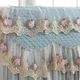 thumbnail image 3 of Lace Ruffle Floral Washing Machine Dust Cover Protection Front Durable Soft Home, 3 of 6