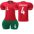 thumbnail image 1 of Boys Girls Kids JOAO FELIX 11# RUBEN DIAS 4# Soccer Football Jersey, 1 of 2