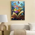 thumbnail image 2 of Adult Paint-by-Number Set - Butterfly and Book Pattern, DIY Acrylic Oil Painting, Adult Paint-by-Number Set, Suitable as a Gift or Home Wall Decoration, 40*50cm, Frameless., 2 of 4