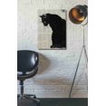 thumbnail image 2 of Epic Graffiti 'Cat Black' by Loui Jover, Canvas Wall Art, 18"x26", 2 of 2