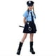 thumbnail image 1 of Disfraz de policía para niñas, disfraz de Cosplay de una pieza, vestido elegante de Halloween, 1 of 5