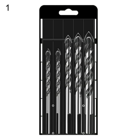 

Feiruifan Small Incision Resistance Sharp Fast Speed 5/6/7Pcs Anti-rust Tip Twist Drill Bit Small Incision Resistance Widely Used Multifunctional Wear-resistant Triangle Drill Bit for Stainless Steel