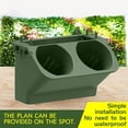 thumbnail image 1 of Self Watering Flower Pot Stackable Wall Planter Garden Flower Pots Wall Hanging Flower Boxes for Arrangements Empty Heart Window Boxes for Strawberries Vertical Laptop Stand 3 Potted Large Glass Vases, 1 of 1
