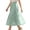 Mint Green, variant on Pleated Mesh Skirt for Women Flowy Tulle Maxi Skirt Casual Elegant Long Skirt Flowy Party Bottoms