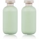 thumbnail image 1 of Botellas de champú de viaje de plástico de 6.8 oz, rellenables con tapa abatible para artículos de tocador, grandes botellas de champú y acondicionador de viaje a prueba de fugas Changmaius, 1 of 6
