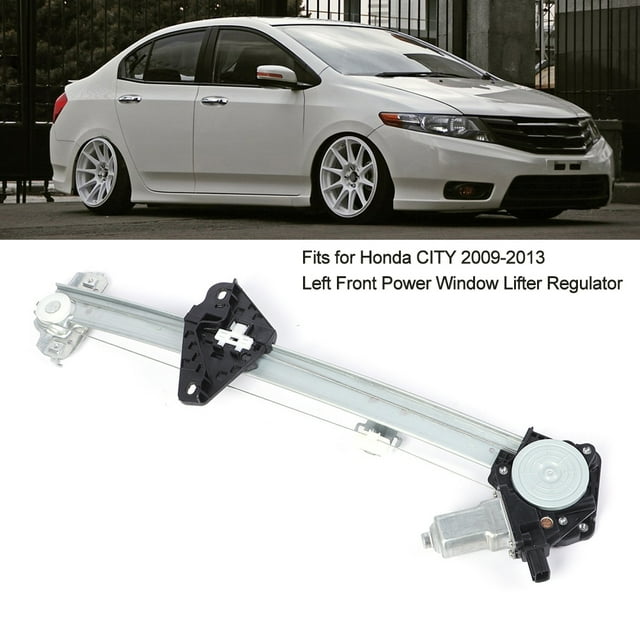 Window Regulator Power Window Lifter Front Window Regulator Electric Window Regulator Left Front Power Window Lifter Regulator 72250-TM0-T01 Fits For CITY 2009-2013