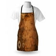 thumbnail image 3 of Tan Apron Aged Old Texture Print Artistic Floral Motifs Vintage Upholstery Concept, Unisex Kitchen Bib Apron with Adjustable Neck for Cooking Baking Gardening, Brown Pale Brown Tan, by Ambesonne, 3 of 3