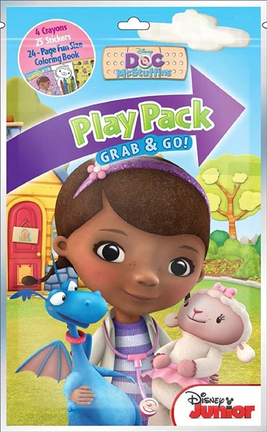 Doc McStuffins Grab and Go Play Pack Party Favors ( 12 Packs