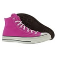 thumbnail image 4 of Converse Chuck Taylor All Star High Top Unisex Shoes Size 9, Color: Lucky Pink/Egret/Black, 4 of 5