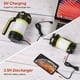 thumbnail image 4 of Linterna LED recargable, lámpara de camping de 1000 lúmenes y 360°, lámpara LED recargable, proyector portátil, ultra potente, lámpara de camping de 6 modos, cable USB incluido, resistente al agua, 4 of 5