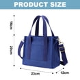 thumbnail image 2 of Mini bolso portátil para mujeres, jóvenes y mujeres, bolso casual para mujeres, bolso de lona, bolso bandolera, 2 of 5