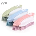 thumbnail image 2 of Coofit 3PCS Brosse à Linge 2 en 1 Chaussures Design Brosse de Nettoyage Brosse à Lessive, 2 of 10