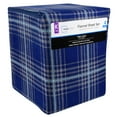 thumbnail image 2 of Mainstays Flannel Blue Plaid Sheet Set-Queen, 2 of 3