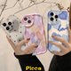 thumbnail image 2 of Para Samsung A14 A12 A32 A04 A50 M14 A04s A13 A50s A30s A24 A11 A23 A21s A10s A51 A03s A31 A02s A30 A52 A52s A20 A03 A20s Arte Acuarela Amor Corazón Suave 3D Ond Borde Curvado Cubierta, 2 of 3
