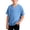 Light Blue-A, variant on Boys Short Sleeve Shirt Henley Waffle Summer T-Shirts Casual Button Front Tops Basic Tees 4-14 Years for School Blue