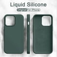 thumbnail image 2 of Liquid Silicone Case For iPhone 11 14 13 12 15 Pro Max Phone Cases For iPhone 13 12 Mini 14 15 7 8 Plus X XR XS Shockproof Cover, 2 of 5