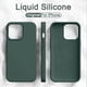 thumbnail image 2 of Liquid Silicone Case For iPhone 11 14 13 12 15 Pro Max Phone Cases For iPhone 13 12 Mini 14 15 7 8 Plus X XR XS Shockproof Cover, 2 of 5