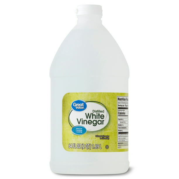Great Value Distilled White Vinegar, 64 fl oz 