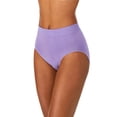 thumbnail image 6 of Carole Hochman Women's 5-Multi pack Soft Seamless Full Coverage Brief Panties-Multi / M, 6 of 9