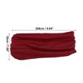 thumbnail image 2 of Unique Bargains Headbands Cotton Sweatbands Stretchy Moisture Wicking Headband for Sports for Women Red 1 PCS, 2 of 6