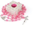 thumbnail image 1 of WHLHMK Chapelet Catholique avec Boîte à Bijoux en Métal, 1 of 5