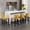 Gold, variant on MIKIBAMA Contemporary Velvet Upholstered Wing-Back Barstools with Button Tufted Decoration and Wooden Legs, and Chrome Nailhead Trim, Leisure Style Bar Chairs,Bar stools, Set of 4