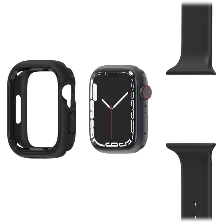 OtterBox - Apple Watch Series 7/8/9, 45mm Exo Edge Bumper Case - Protective Case for Smartwatch, Sleek & Precision Fit Black