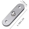 thumbnail image 5 of Bisagra pivotante de 6 piezas, puerta pivotante de 360 ​​grados, bisagra pivotante de acero inoxidable, accesorio para puerta o ventana del hogar, gabinete, Etc., 5 of 5