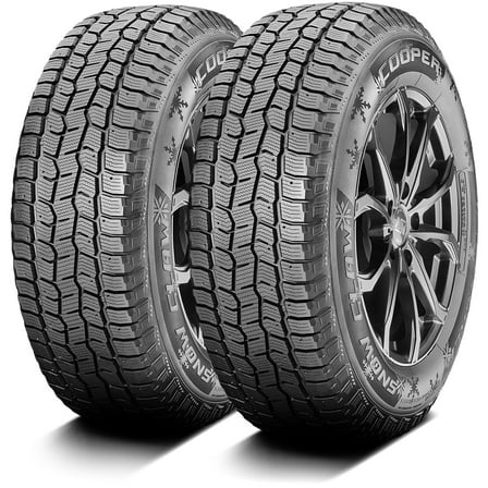 Pair of 2 (TWO) Cooper Discoverer Snow Claw 275/65R18 116T Winter Tires Fits: 2015-23 Ford F-150 Lariat, 2019-23 Chevrolet Silverado 1500 LT Trail Boss