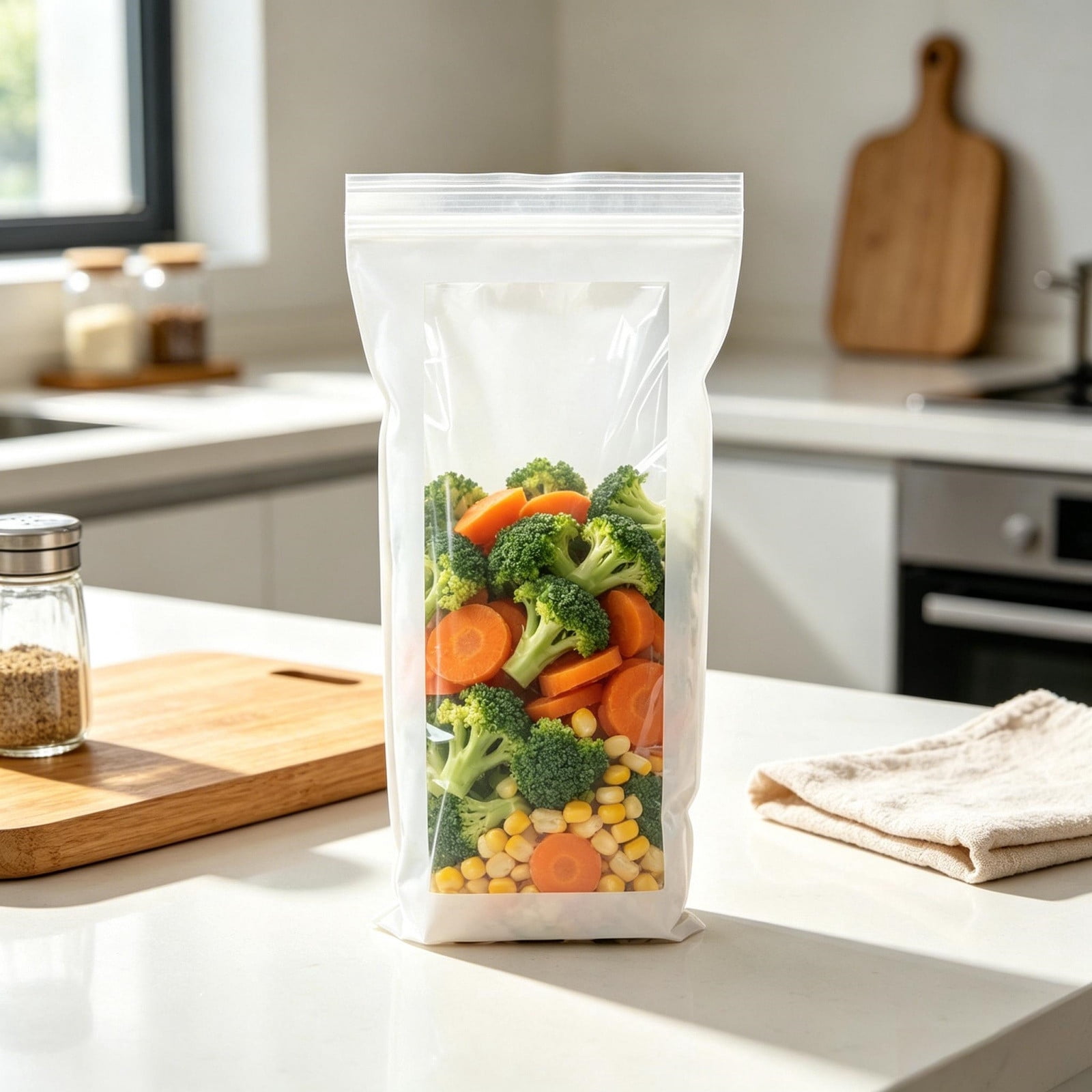 Great Value Plant-Based Sandwich Bags, 50 Count, Zipper Closure